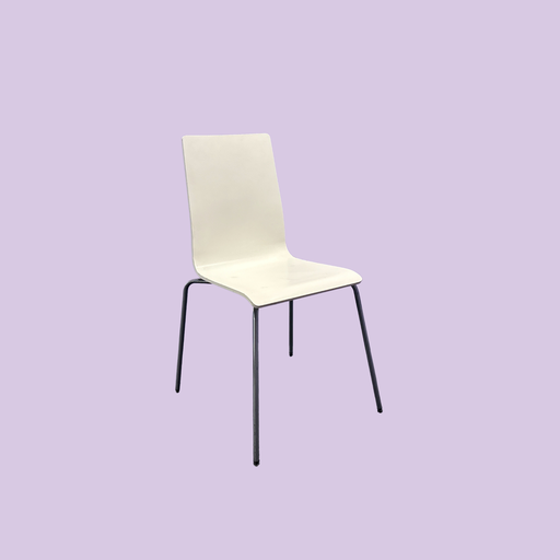 [1970] Hugo Café chair - White
